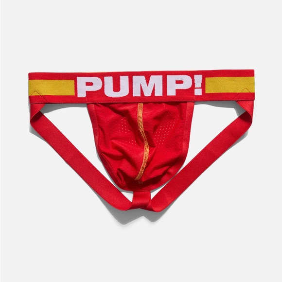 Pump Red/Yellow Jockstrap - New - Picture 8 of 8